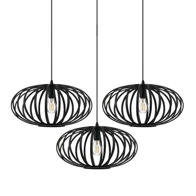 Плетеный абажур из дерева 41*41 см - фото 69923042