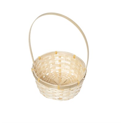 Плетеная корзина 20*10 см - фото 69923116