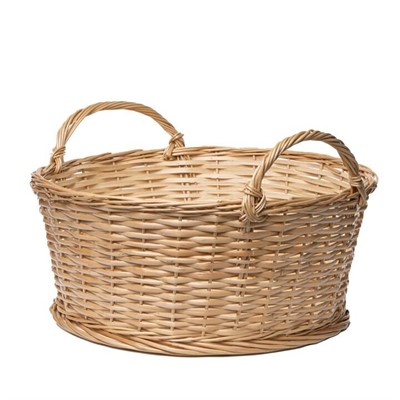 Плетеная корзина с ручками 35*15 - фото 69923141