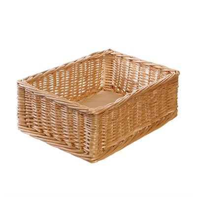 Плетеная корзина 40*30*15 см - фото 69923145