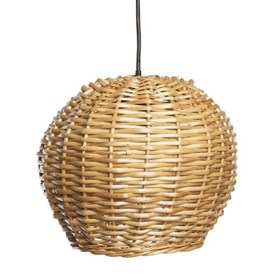 Плетеный абажур 25*25 см - фото 69923192