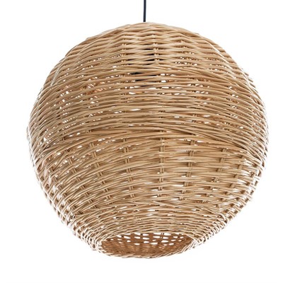 Плетеный абажур "Шар" 40*40 см - фото 69923283