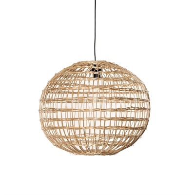 Плетеный абажур "Шар" 50*50 см - фото 69923289