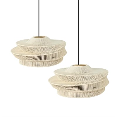 Люстра плетеная "Флоренция" Д50В25 см - фото 69923420