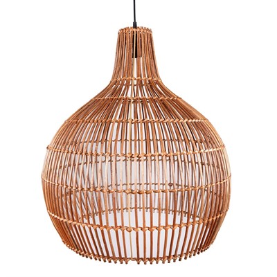 Плетеный абажур 70*70 см - фото 69923514