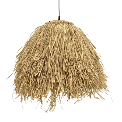 Плетеный абажур 60*50 см - фото 69923861