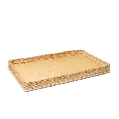 Плетеная корзина 30*50*5 см - фото 69923879