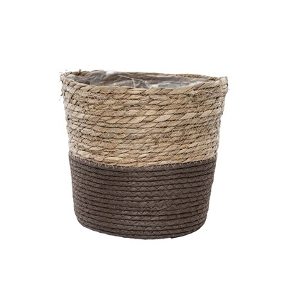 Плетеная корзина 24*22 см - фото 69923891