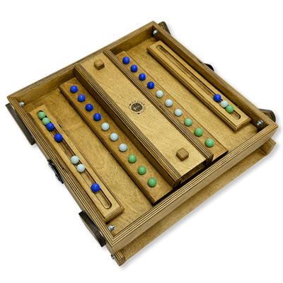 Настольная игра из дерева «Цветные шарики Форт Боярд» S фанера - фото 69924135