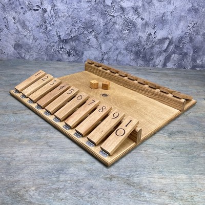 Настольная игра из дерева «Закрой коробку» (Shut The Box) Лайт - фото 69924253