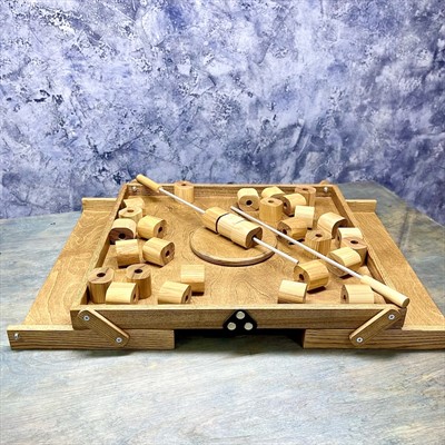 Настольная игра из дерева «Башня из колец Форт Боярд» M - фото 69924449