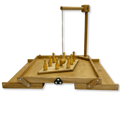 Настольная игра из дерева «Мини-Боулинг» M - фото 69924622