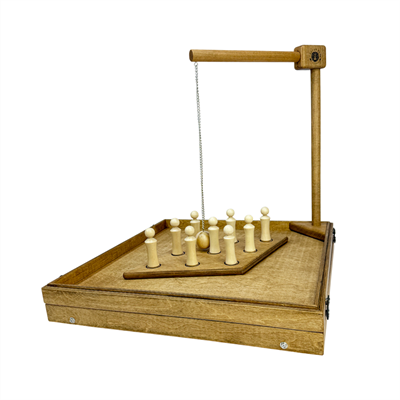 Настольная игра из дерева «Мини-Боулинг» M из фанеры - фото 69924692