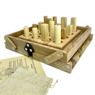 Настольная игра из дерева «Кварто» Премиум S - фото 69925535