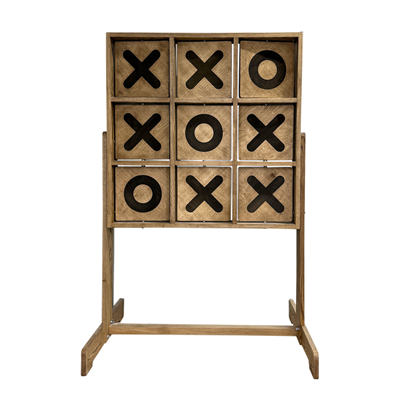 Деревянная игра «Крестики-нолики» №2 XL - фото 69925621