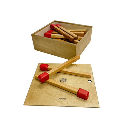 Деревянная головоломка из спичек М - фото 69925772