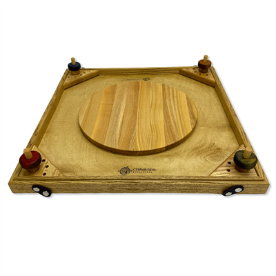 Деревянная  игра «Битва Волчков»  М - фото 69925898