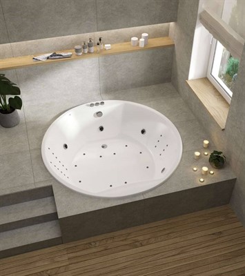 Ванна акриловая Vayer Eva D180 - фото 69926235