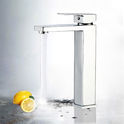 Fango Хром. Смеситель для раковины высокий TVZ-0938 - фото 69926544