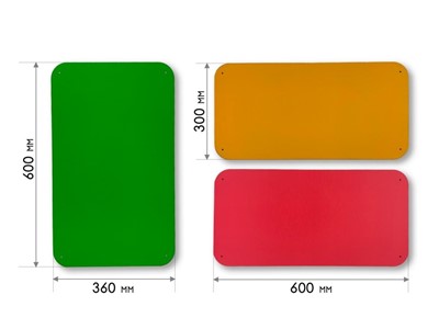 Набор стеновых панелей «Цветной калейдоскоп - Лето» - фото 69928089