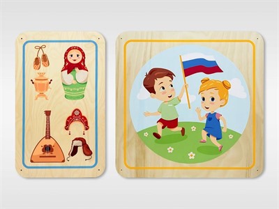 Набор стеновых панелей «Символы России - Культура» - фото 69928099