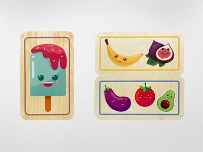 Набор стеновых панелей «Милая еда - Радуга вкуса» - фото 69928127