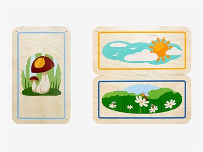 Набор стеновых панелей «Природа нашего края - Прогулка» - фото 69928135