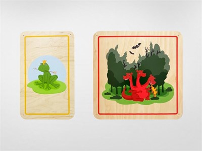 Набор стеновых панелей «Мир сказки - Волшебные герои» - фото 69928144