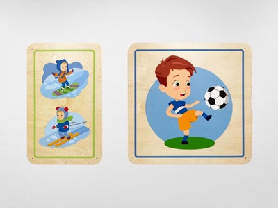 Набор стеновых панелей «Спорт - Путь к победе» - фото 69928152