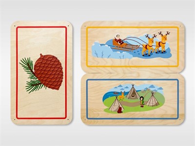 Набор стеновых панелей «Северные мотивы - Коренные традиции» - фото 69928164