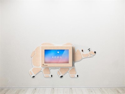 «Медведь» -Декоративная сенсорная панель 32 - фото 69928180