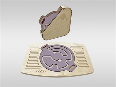 Универсальный балансир «Балу» для детей (фиолетовый, 4 шт.) - фото 69928447