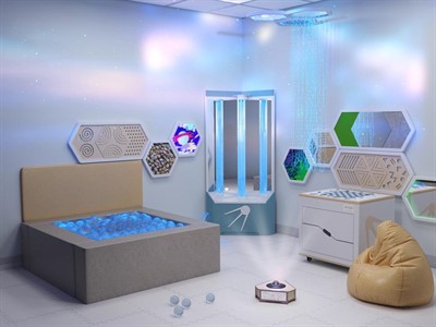 Комплект оборудования для сенсорной комнаты 10.5 м2 - фото 69928593