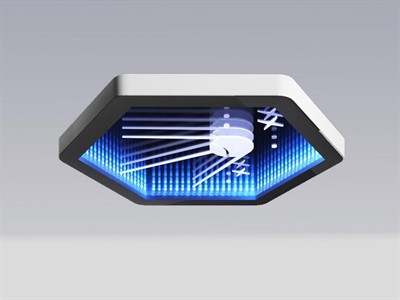 Потолочная светодиодная панель с зеркалом бесконечности - фото 69928760