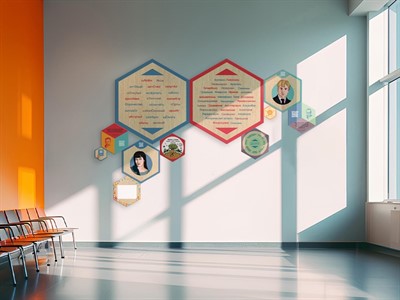 «Стендум - Русский язык, Литература» - набор информационно-методических панелей (11 шт.) - фото 69928781