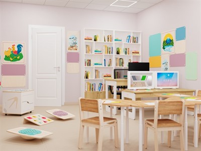 Комплект оборудования для универсального кабинета Логопеда и Психолога 20 м2 - фото 69928824