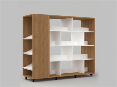 Стеллаж двухсторонний из коллекции СТУГЛ 155х134х50 см - фото 69929167