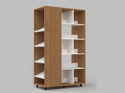 Стеллаж двухсторонний из коллекции СТУГЛ 95х50х160 см - фото 69929170