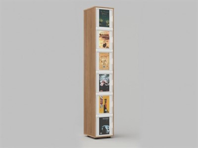 Стеллаж журнальный из коллекции СТУГЛ 30х35х207 см - фото 69929218