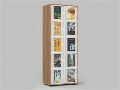 Стеллаж журнальный из коллекции СТУГЛ 60х170х35 см - фото 69929220