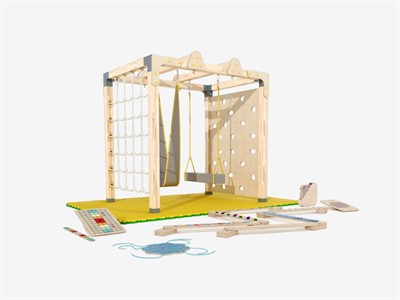 Спортивно-игровой комплекс «Сенсорум» для сенсомоторной интеграции и нейрокоррекции. 2х1.5 м. - фото 69929345