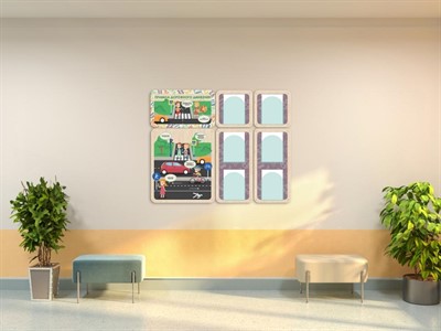 «Правила дорожного движения» - Информационный стенд для оформления стен в ДОУ - фото 69929429