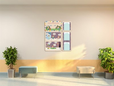 «Уроки безопасности» - Информационный стенд для оформления стен в ДОУ - фото 69929436