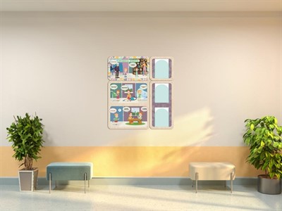 «Правила Этикета» - Информационный стенд для оформления стен в ДОУ - фото 69929581