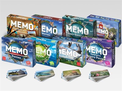 Комплект патриотических настольных игр «Мемо» - фото 69929658