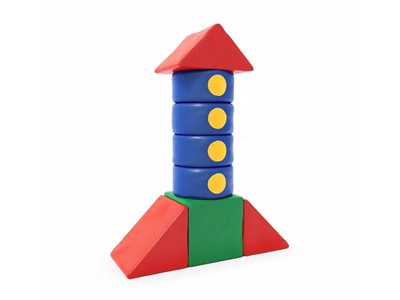 Мягкий игровой комплекс «Ракета» - фото 69930199