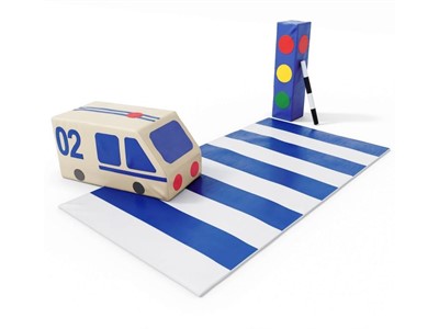 Мягкий игровой комплекс «Грамотный пешеход» - фото 69930225