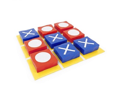 Мягкий развивающий модуль «Крестики-нолики» - фото 69930243