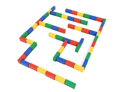 Мягкий спортивный модуль «Лабиринт» (миди) - фото 69930263