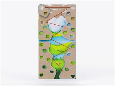 Скалодром для детей АЛМА «Эльбрус» из серии «Моя Россия» - фото 69930619